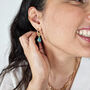 18k Gold Vermeil Plated Charm Earrings Mini, thumbnail 2 of 4