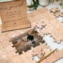 Wedding Puzzle Guestbook Personalised With Custom Photo, thumbnail 4 of 11