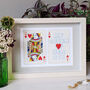 Queen Of Hearts Vintage Playing Card Print, thumbnail 2 of 6