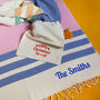 Personalised Cotton Throw, Shawl, Christmas Gift For Her, thumbnail 1 of 9