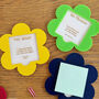Flower Teacher Gift Post It Note Holder, thumbnail 7 of 8