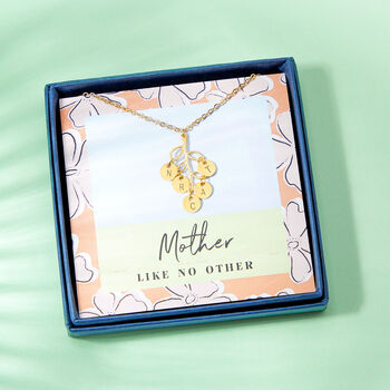 Personalised Petite Family Tree Necklace, 9 of 12