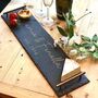 Long Slate Serving Platter With Copper Handles, thumbnail 1 of 2