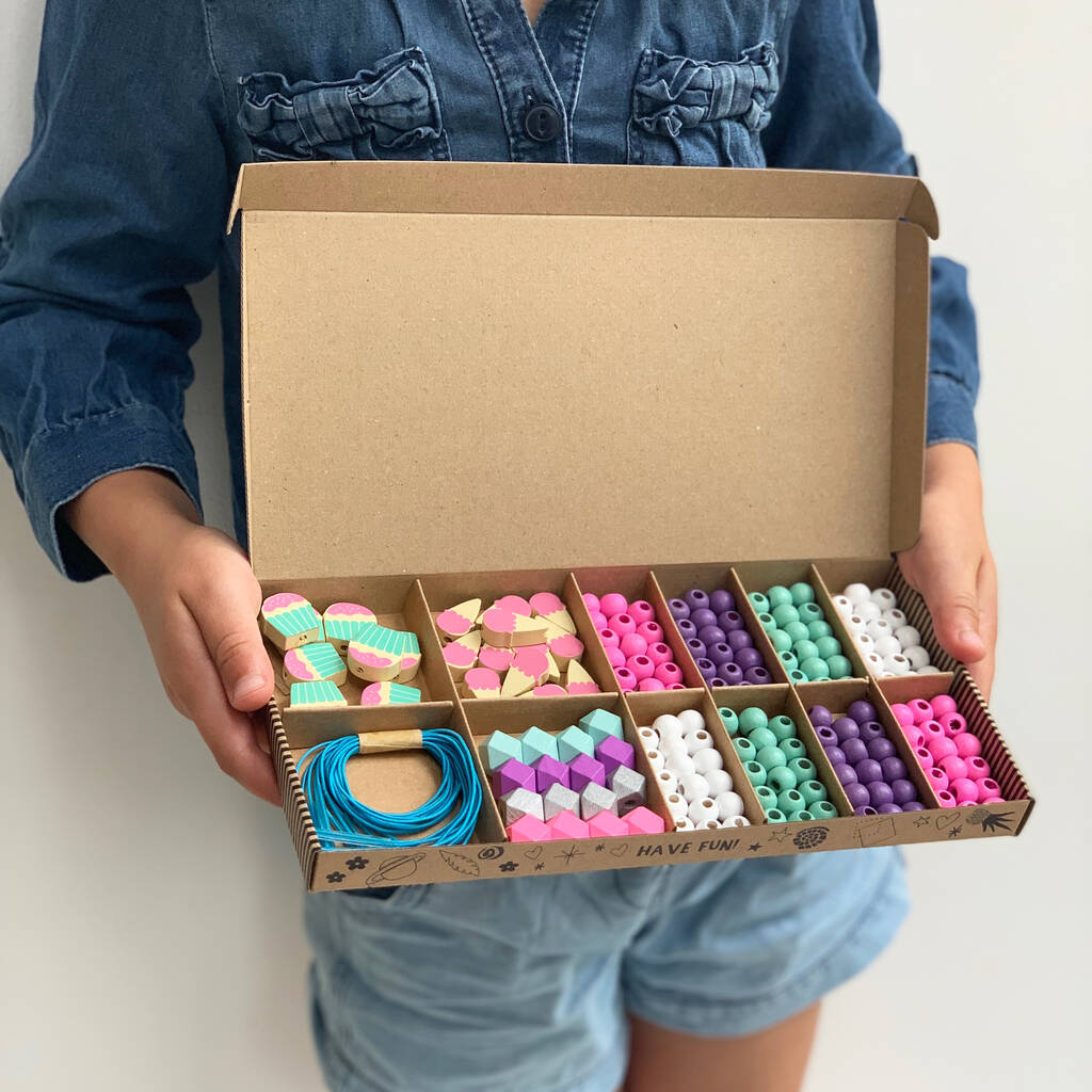 Personalised Sweet Treats Bracelet Making Kit By Cotton Twist