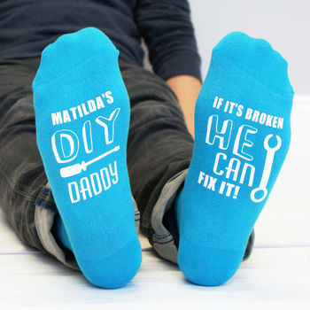 Personalised Diy Dad Socks, 2 of 5