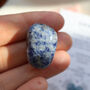 Sodalite Crystal Tumblestone Gift With Pouch And Card, thumbnail 2 of 10
