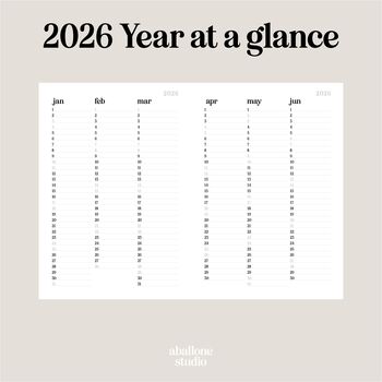 2026 Diary Weekly Planner A5 Hardback Organiser, 5 of 12