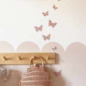 Liberty Fabric Butterfly Wall Stickers, 4 of 9