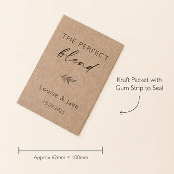 Perfect Blend Eco Friendly Coffee Tea Wedding Favours, 2 of 7