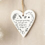 Send With Love 'Love You Still…' Ceramic Hanger, thumbnail 1 of 3