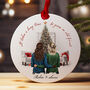 Personalised “It Takes A Long Time To Grow An Old Friend” Christmas Bauble – Best Friend Festive Keepsake Ornament, thumbnail 1 of 5