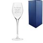 Personalised Infinity Prosecco Glass With Gift Box, thumbnail 1 of 5