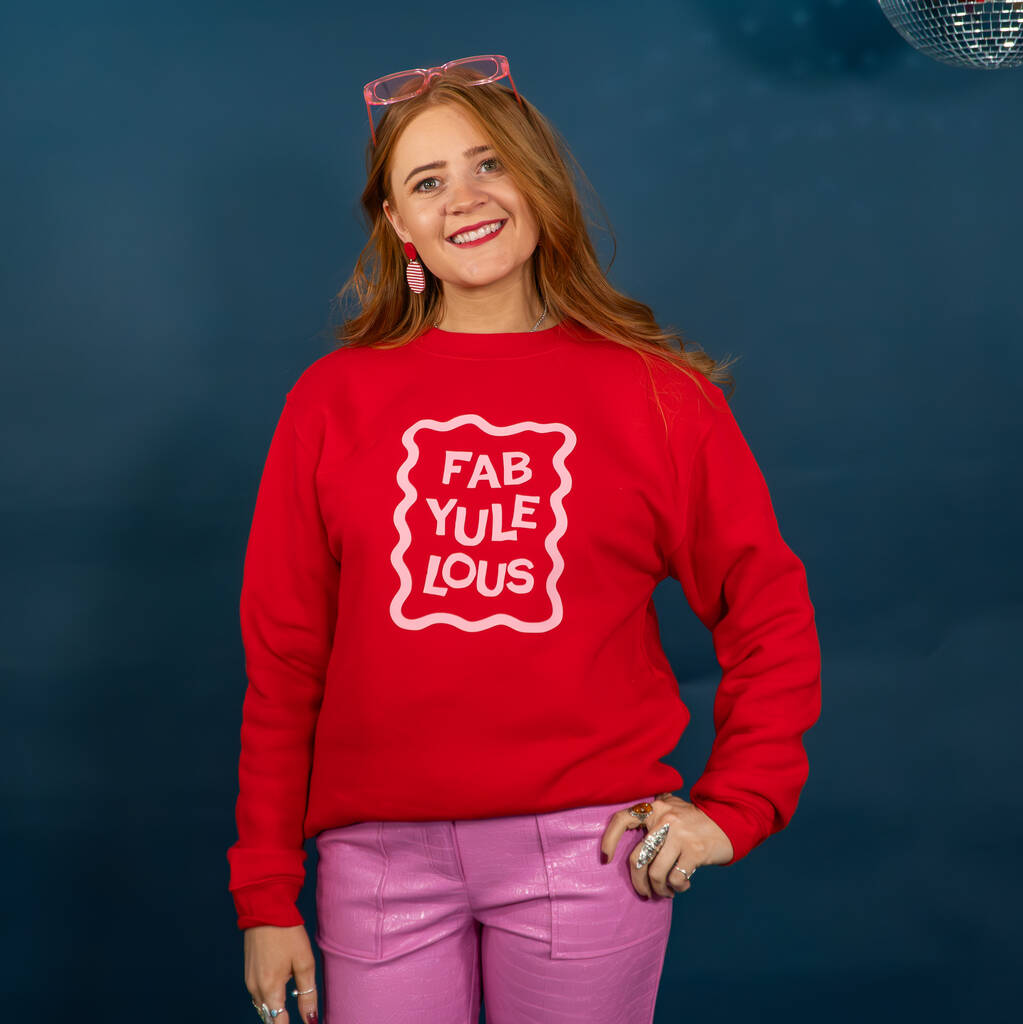 Fab Yule Lous Christmas Jumper Sweatshirt