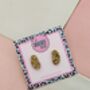 Potato Glitter Resin Studs / Chef Gift / Food Inspired Jewellery / Cute Accessories, thumbnail 4 of 5