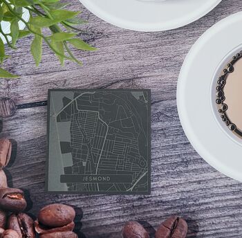 Newcastle And North East Slate Coaster Set, 6 of 8