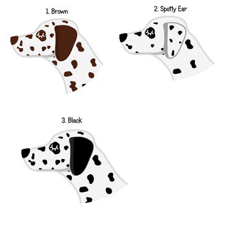 Dalmatian Personalised Dog Name ID Tag, 2 of 12