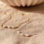 Freshwater Pearl And Satellite Chain Bracelet, thumbnail 1 of 5