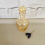 Rare Vintage Decorative Golden Glass Perfume Bottle ~ 25, thumbnail 2 of 6