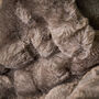 Mink Luxe Faux Fur Throw, thumbnail 3 of 4