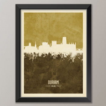 Durham Skyline Print And Box Canvas, 5 of 6
