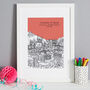 Personalised Leeds Graduation Gift Print, thumbnail 1 of 9