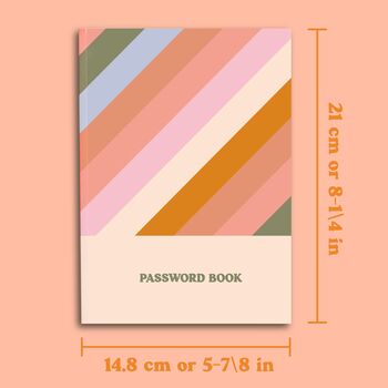Password Tracker Book, 10 of 10