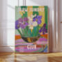 Slow Sunday Flower Art Print, thumbnail 1 of 4
