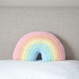 Pastel Rainbow Cushion, thumbnail 3 of 3