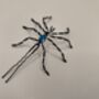 Handcrafted Beaded Spider Hair Pin – Halloween Accessory, thumbnail 5 of 8