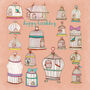 'Birdcages' Birthday Card, thumbnail 3 of 4