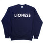 'Lioness' Unisex Sweatshirt Jumper, thumbnail 8 of 11