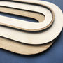 Personalised Wooden Graphical Initial Flag, thumbnail 4 of 4
