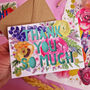 'Thank You So Much' Paper Cut Card, thumbnail 3 of 6