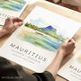 Mauritius Travel Gift Poster, thumbnail 1 of 7