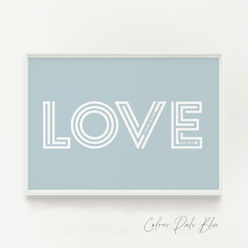 Love Print With Hidden Personalised Secret Message, 6 of 10