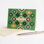 Ogee Green Thank You Card, thumbnail 2 of 2