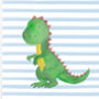 Dinosaur Nursery Art Prints Set, thumbnail 3 of 4