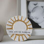 You Are My Sunshine Hand Stamped Plaque, thumbnail 2 of 4