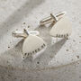 Personalised Plectrum Cufflinks, thumbnail 3 of 6