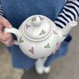 Personalised Hand Painted Mr And Mrs Heart Teapot, thumbnail 4 of 4