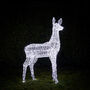 One.4m Swinsty Doe Dual Colour LED Light Up Reindeer, thumbnail 1 of 3