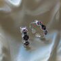 Silver Colourful Floral Clover Adjustable Toe Ring, thumbnail 7 of 8