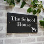 Slate House Sign With Image, thumbnail 3 of 6