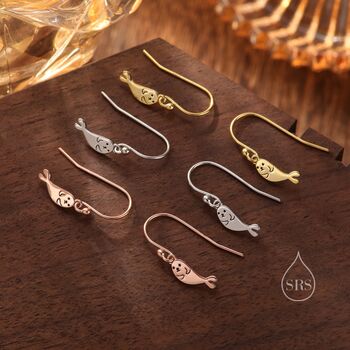 Cute Baby Seal Drop Dangling Earrings, 6 of 9