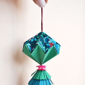 Hanging Origami Decoration Craft Kit, 8 of 8