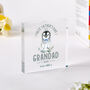 Personalised First Father’s Day Grandad Penguin Plaque, thumbnail 3 of 5