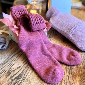 Cosy Alpaca Lounge Socks, 10 of 11