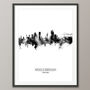Middlesbrough Skyline Portrait Print And Box Canvas, thumbnail 4 of 5
