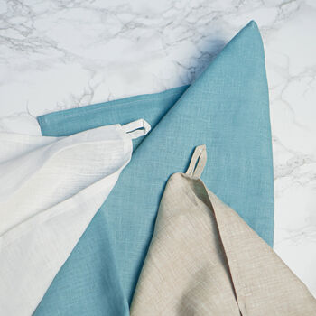Set Of Two Pure Linen Tea Towels, 8 of 12