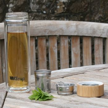 Reusable Sustainable Glass And Bamboo Tea Infuser, 7 of 12